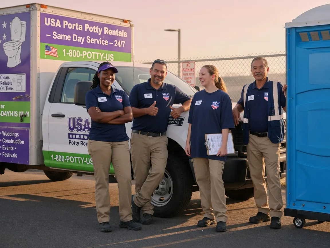 Porta Potty Rental company in Sherrills Ford, NC